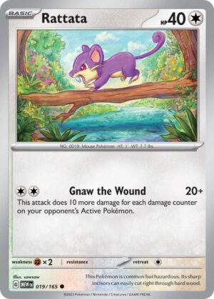Rattata 019/165